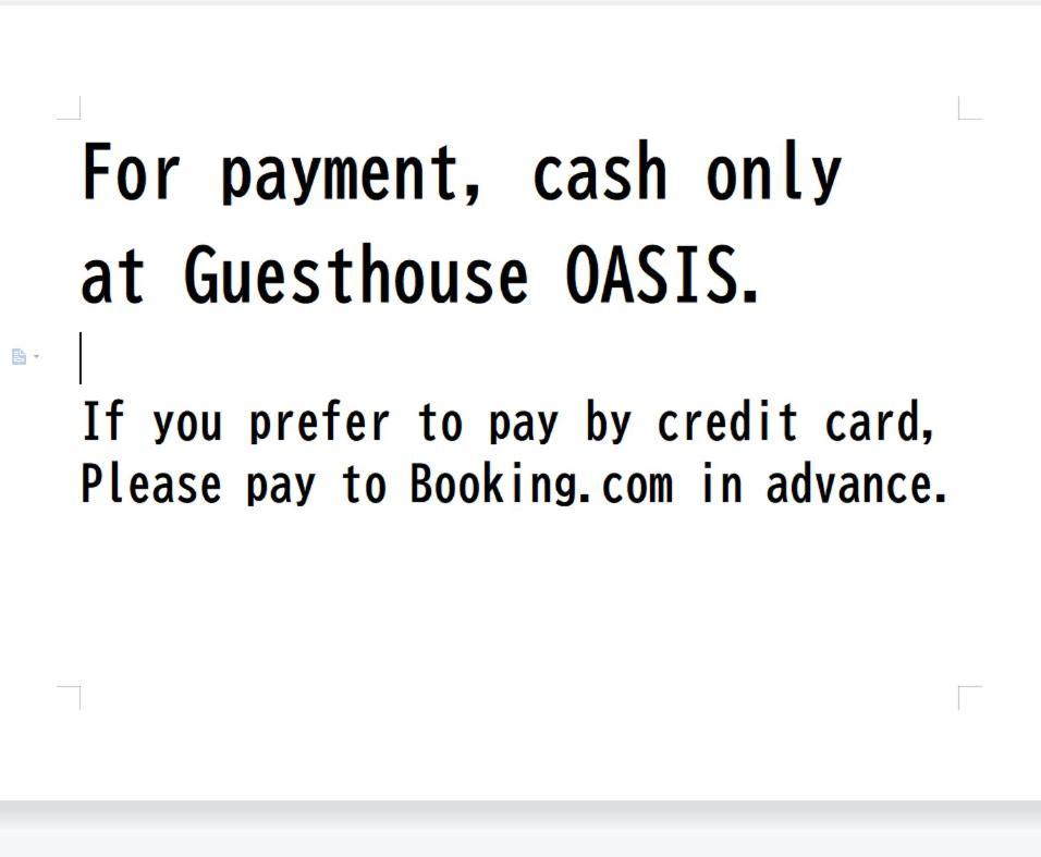 Guesthouse Oasis โอซาก้า ภายนอก รูปภาพ